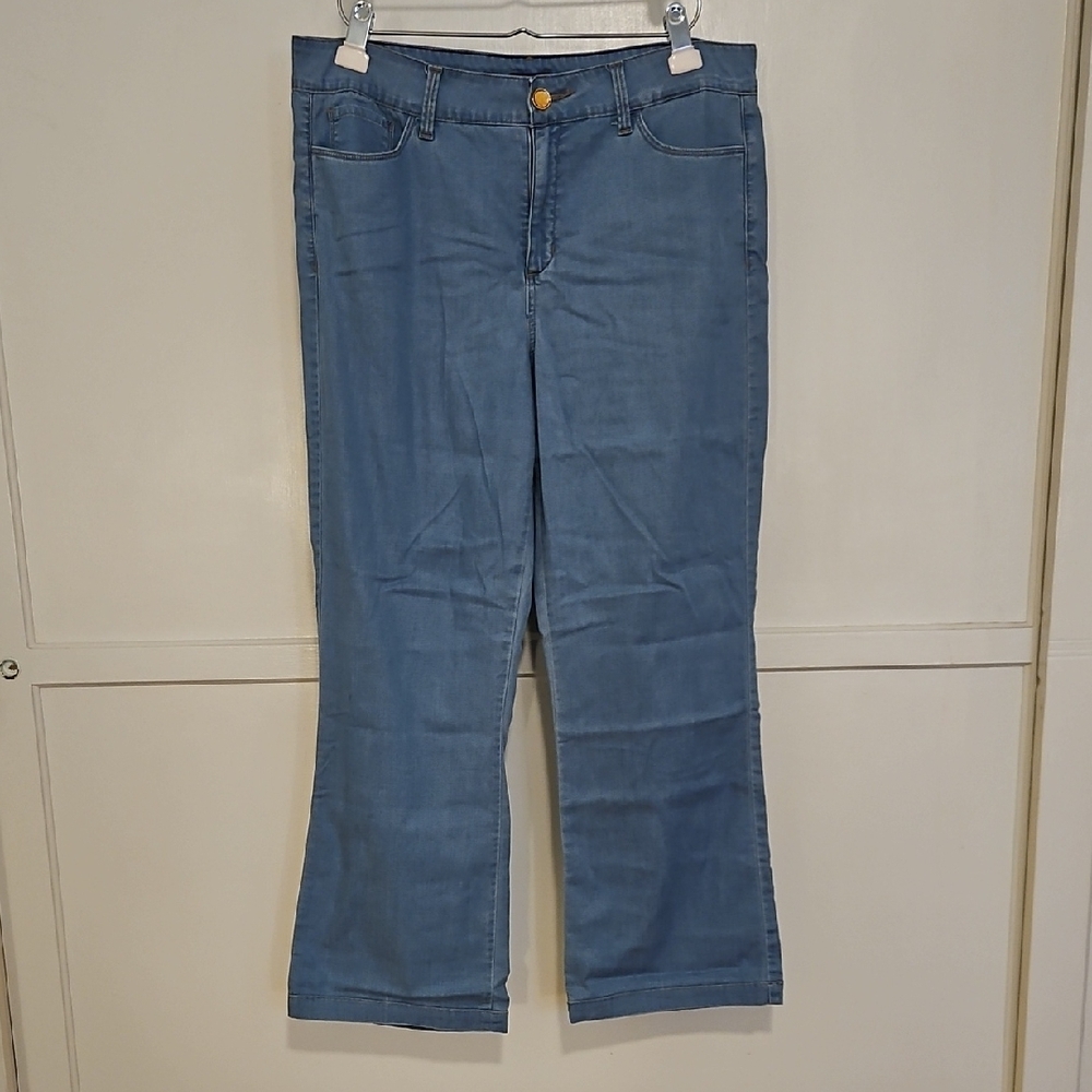 NYDJ Light Blue Trouser Jeans